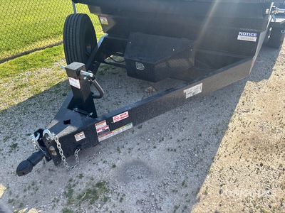 2026 Industrias America 7014R 14 ft T/A Dump Utility Trailer