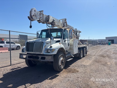2002 Terex Commander on 2003 International 7500 6x4 Digger Derrick Truck