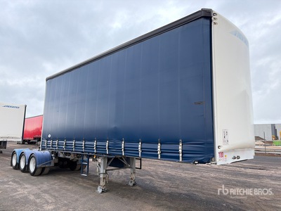 2014 MaxiTrans 7.4 m Tri/A B-Double Lead Remolque con Lona
