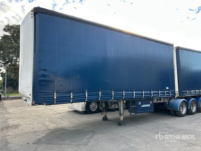 2014 Freighter 7.2 m Tri/A B-Double Lead Rimorchio centinato