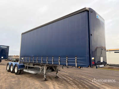 2018 Krueger 7.4 m Tri/A B-Double Lead Remolque con Lona