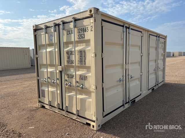 2026 20 ft Standard Multi-Door Storage Container