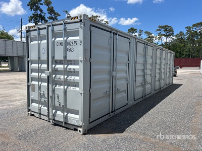 2026 40 ft High Cube Multi-Door Storage Container