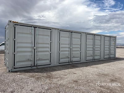 2026 40 ft High Cube Multi-Door Storage Container