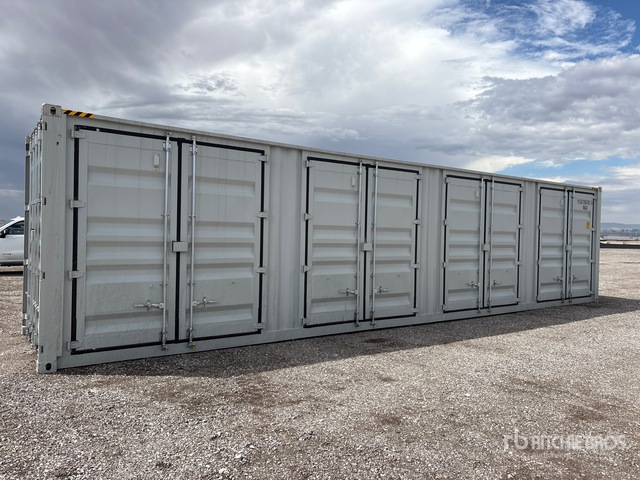 2026 40 ft High Cube Multi-Door Storage Container
