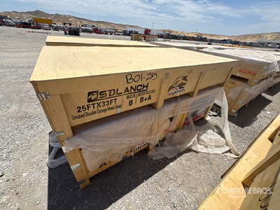 2026 SDL2533DGMS Double Garage Metal Shed (Unused)