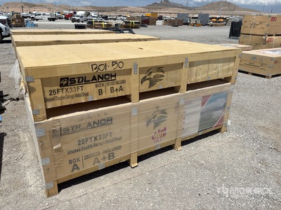2026 SDL2533DGMS Double Garage Metal Shed (Unused)