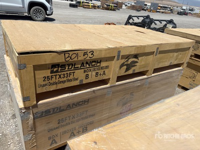 2026 SDL2533DGMS Double Garage Metal Shed (Unused)