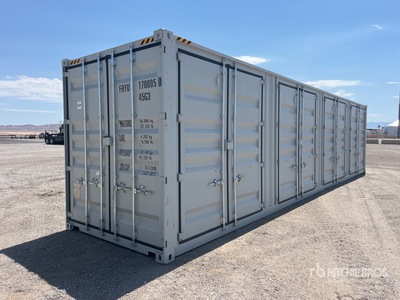 2026 40 ft High Cube Multi-Door Storage Container