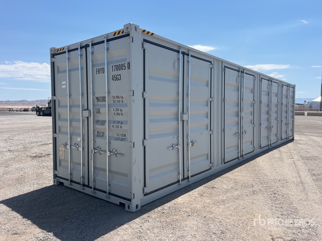 2026 40 ft High Cube Multi-Door Storage Container