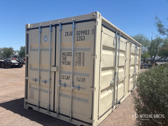 2026 20 ft Standard Multi-Door Storage Container