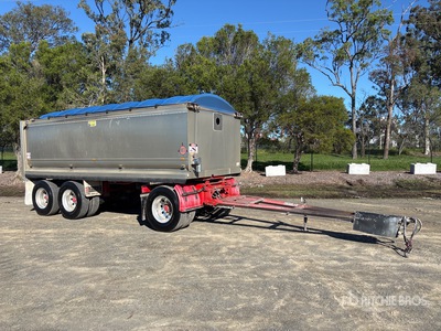 2008 Muscat 5900 mm Super Dog Remorque à benne basculante