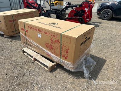 2026 IRGC40 3 TT E-Trike Mini Golf Cart (Unused)