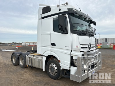 2020 Mercedes-Benz Actros 2653 6x4 Sleeper Truck Tractor