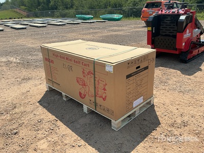2026 MGC40-RED 3 TT E-Trike Mini スクーター (Unused)