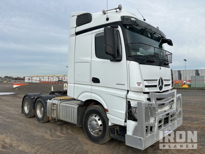 2020 Mercedes-Benz Actros 2653 6x4 Sleeper Truck Tractor