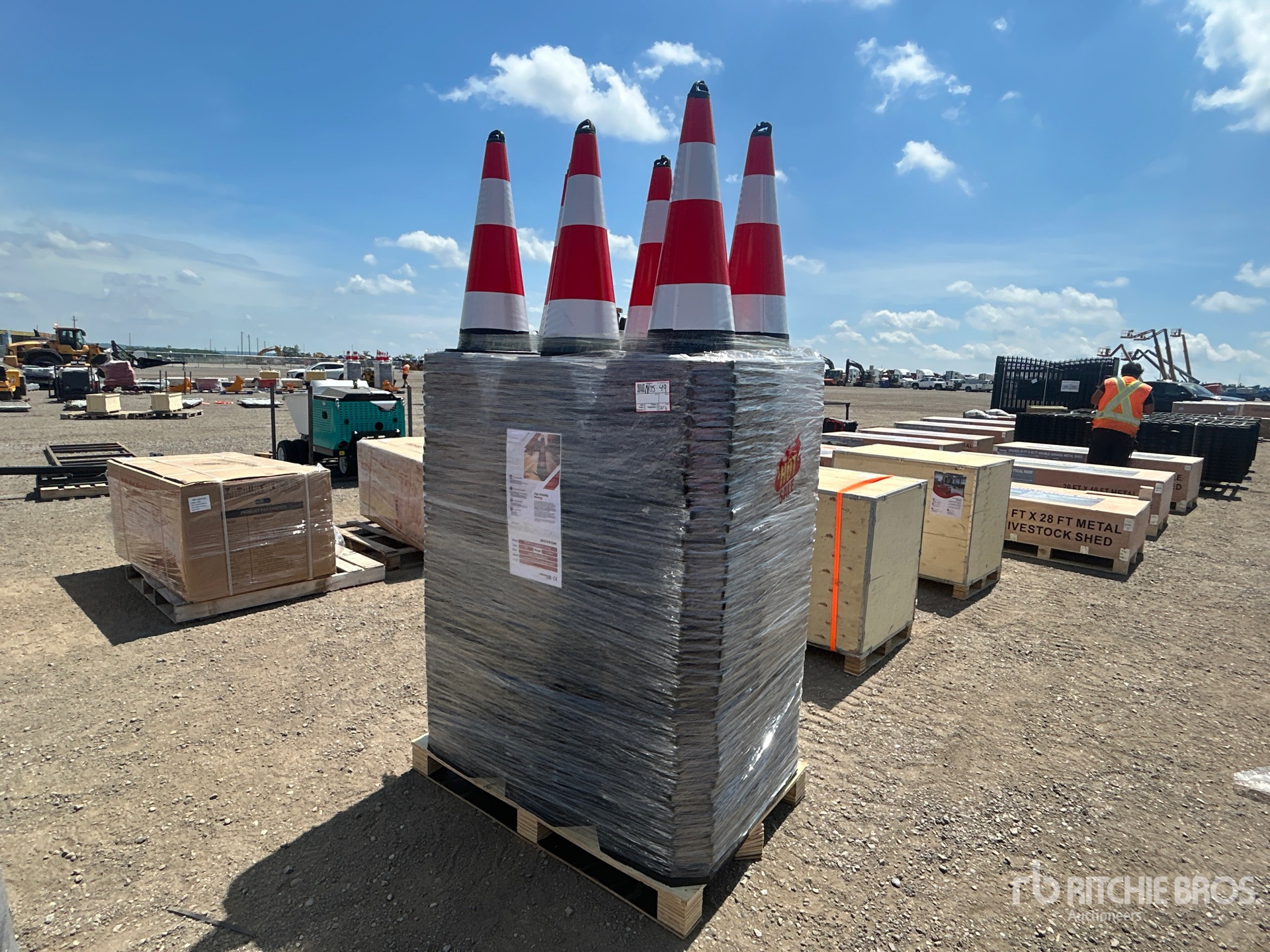 Quantity of (250) 2026 TSC Traffic Cones (Unused)
