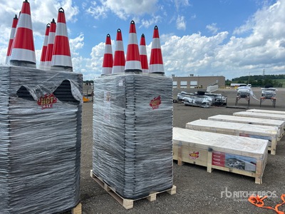 Quantity of (250) 2026 TSC Traffic Cones (Unused)