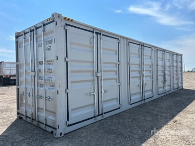 2026 40 ft High Cube Multi-Door Storage Container