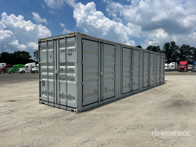 2026 40 ft High Cube Multi-Door Storage Container