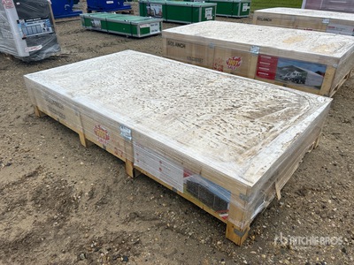 2026 SDLGM1220F Galvanized Metal Abri pour le bétail (Unused)