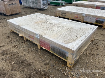 2026 SDLGM1220F Galvanized Metal Abri pour le bétail (Unused)