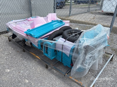 2026 ET13-BLUE Electric Mini Rower trójkołowy (Unused)