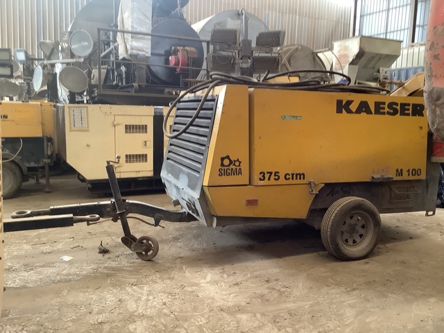 2018 Kaeser M100 Mobile Air Compressor (Inoperable)