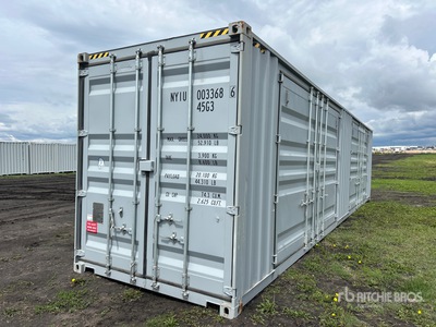 2025 40 ft High Cube Multi-Door Container per stoccaggio