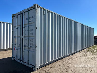 2025 40 ft High Cube Multi-Door Storage Container