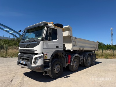 2017 Volvo FMX460 8x4 Camion Bi-Benne Camion à benne basculante Tri/E