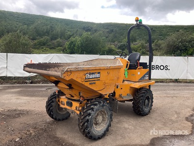 2020 Thwaites 3 ton 4x4 Swivel Dumper