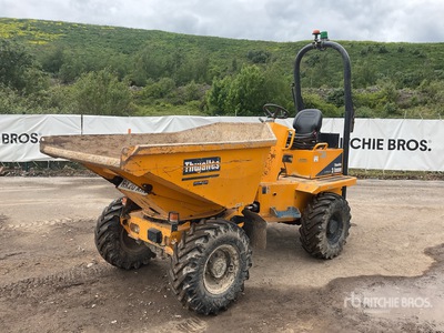 2020 Thwaites 3 ton 4x4 Swivel Dumper