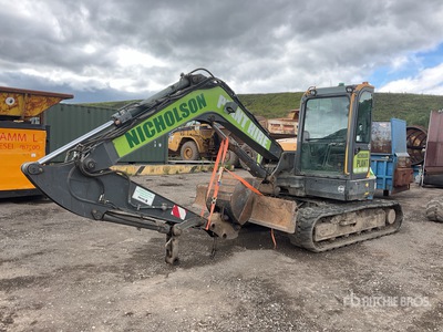 2017 Volvo ECR88D Excavadora de Cadenas (Inoperable)