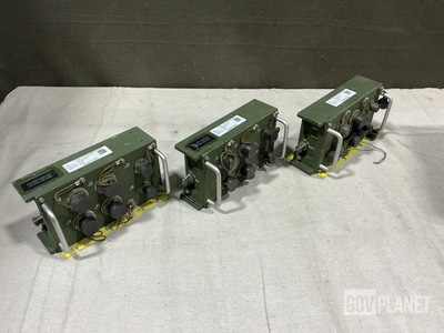 (5) Raytheon 6137658-102 4-Serial Port Micro-Routers