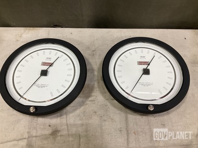 (2) Heise Oxygen Gauges