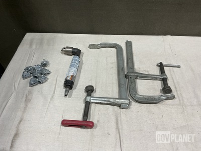 (12) F-Clamps, (750) Duplex Cable Connectors & Assorted Items