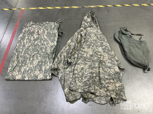 (20) Tarpaulins, (31) Wet Weather Ponchos & Assorted Items
