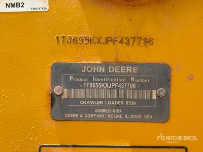 2023 John Deere 655K Crawler Loader