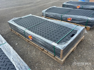 Quantity of (15) 2026 FPM 7 ft 11in x 3 ft 5 in Ground Protection Mats (Unused)