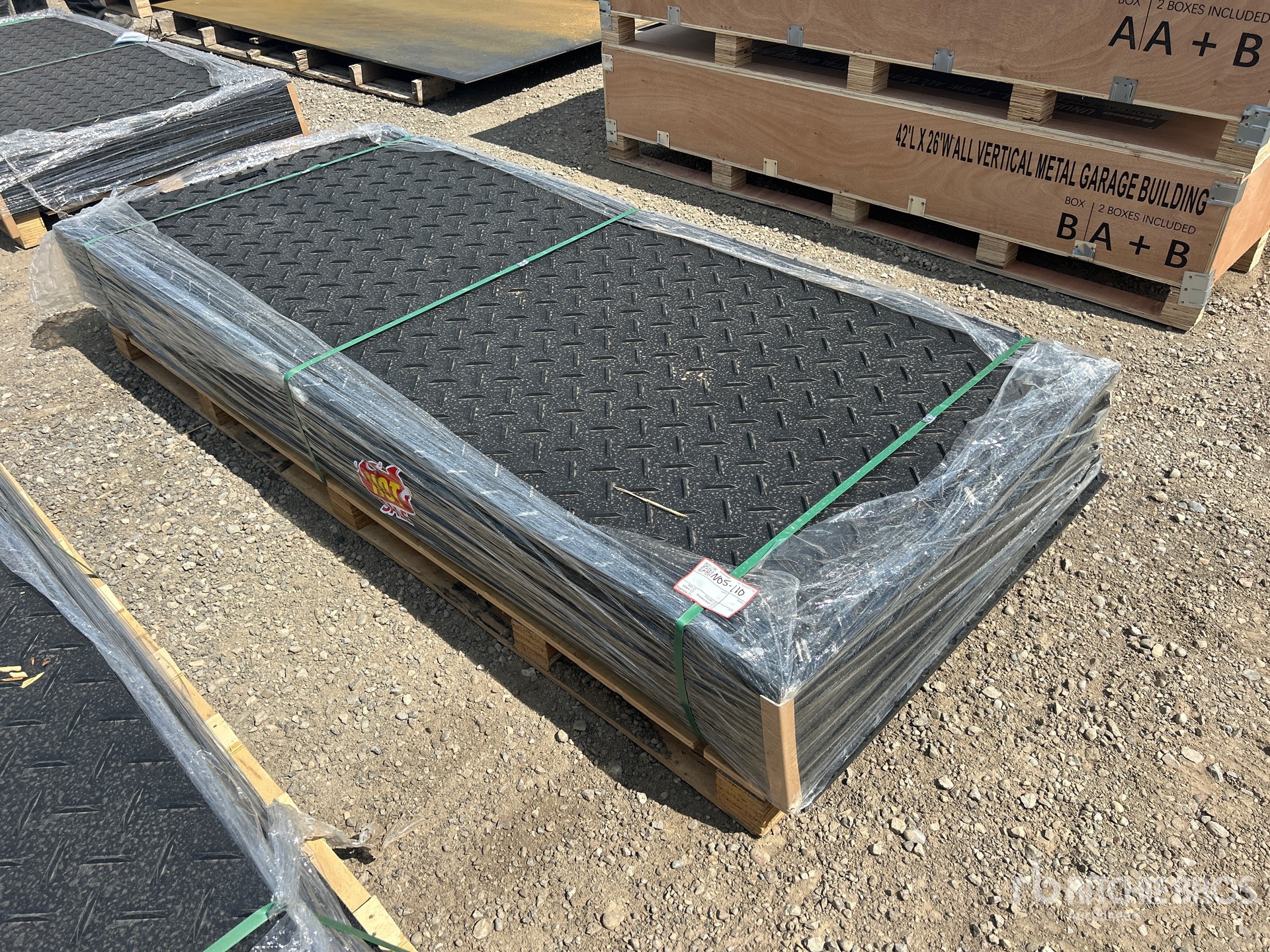 Quantity of (15) 2026 FPM 7 ft 11in x 3 ft 5 in Ground Protection Mats (Unused)