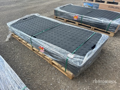 Quantity of (15) 2026 FPM 7 ft 11in x 3 ft 5 in Ground Protection Mats (Unused)