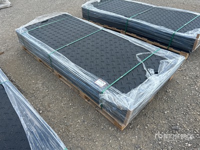 Quantity of (15) 2026 FPM 7 ft 11in x 3 ft 5 in Ground Protection Mats (Unused)