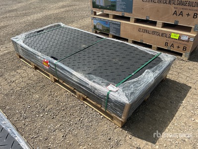 Quantity of (15) 2026 FPM 7 ft 11in x 3 ft 5 in Ground Protection Mats (Unused)