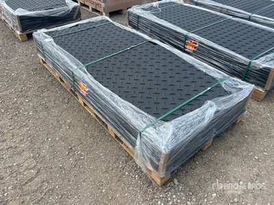 Quantity of (15) 2026 FPM 7 ft 11in x 3 ft 5 in Ground Protection Mats (Unused)