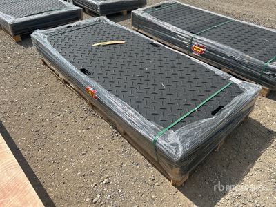 Quantity of (15) 2026 FPM 7 ft 11in x 3 ft 5 in Ground Protection Mats (Unused)