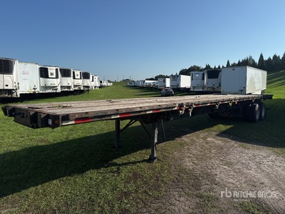 2000 Fontaine TR-4-4881SLAWK 48 ft T/A Flatbed Trailer