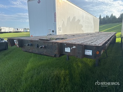 2000 Fontaine FTW58053L T/A Flatbed Trailer