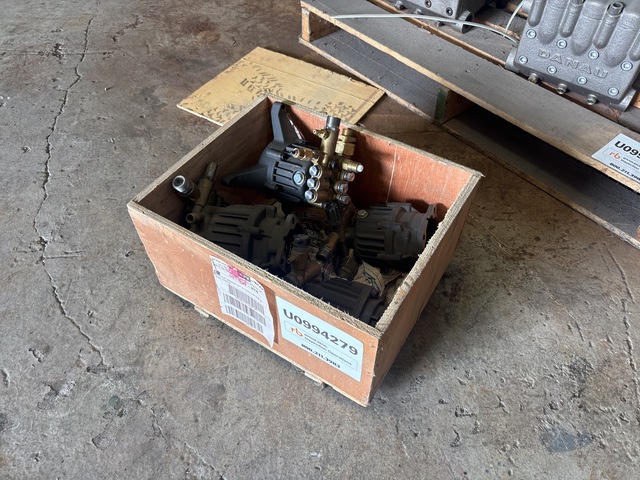 Quantity of (4) Triplex Pumps (Unused)