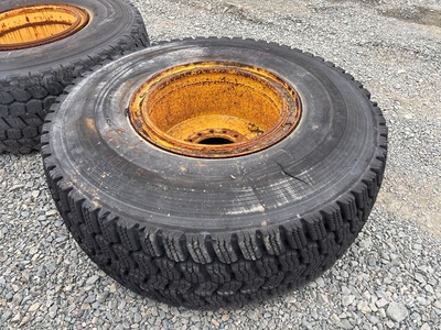Bridgestone Snow v steel wedge 20.5R25 إطارات المعدات